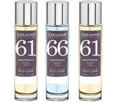 3x Caravan Perfume de Hombre Nº66 (2)Nº61 - 150ml.