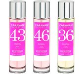 3x Caravan Perfume de Hombre Nº43 Nº36 Nº46 - 150ml.