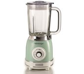 Batidora de Vaso - Ariete 583/04, 1000W, Vintage Verde Cristal