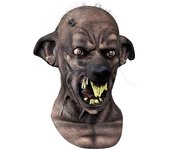 Ghoulish Productions - Máscara de Rata, Línea Animales, disfraz de Látex resistente, pintada a mano, Halloween, Desfile de Carnaval, Fiesta de Disfraces, Talla única adulto