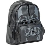 CERDÁ LIFE'S LITTLE MOMENTS Mochila Casual de Star Wars - Color Negro - 22.5x22.5x7.cm - Fabricada en PU - Estampado de Darth Vader - Producto Original