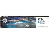 HP 913A F6T77AE, Cian, Cartucho de Tinta PageWide Original, de 3.000 páginas, compatible con impresoras de inyección de tinta HP PageWide 352dw, MFP 377dw, HP PageWide Pro 452dw, 452dwt y MFP 377dw