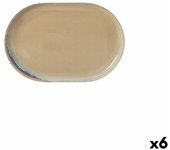 Fuente de cocina la mediterránea cies ovalado 20 x 13 x 2 cm (6 unidades)