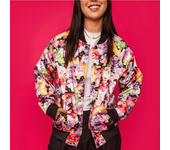 Chaqueta bomber ositos cariñosos como monstruos de universal talla xxxl