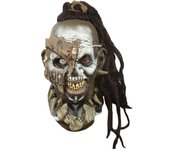 Ghoulish Productions Máscara de Houngan, accesorio para disfraz de Halloween, talla única, 11 1/2 pulgadas x 17 pulgadas