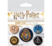 Pyramid International BP80485 Harry Potter Hogwarts - Insignia multicolor (10 x 12,5 x 1,3 cm)
