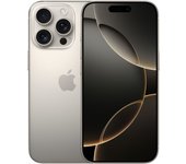 Apple iPhone 16 Pro 16 cm (6.3") SIM doble iOS 18 5G USB Tipo C 128 GB Titanio