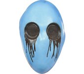 Ghoulish Productions - Máscara sin Ojos Azul, Línea Creepypastas, Máscara de Látex resistente, pintada a mano, Halloween, Desfile de Carnaval, Fiesta de Disfraces, Talla única adulto