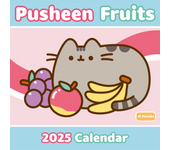 Pyramid International Pusheen Calendario 2025 - Planificador oficial de 16 meses, adorables ilustraciones de Pusheen, cuadrícula grande para notas, regalo para fanáticos de Pusheen y amantes de los