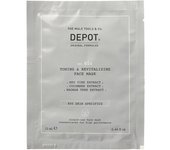 Set, depot, 800 skin specifics no. 806, hyaluronic acid, toning & revitalizing, sheet mask, for face, day, 12 pcs, 13 ml