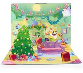 WOWWEE - Calendario de Adviento Baby Shark (Baby Shark Big Show) 24 Regalos sorpresa - Licencia Oficial Baby Shark - Tamaño 40 x 30 x 8 cm - Navidad - Decoración