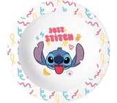 Cuenco infantil reutilizable apto para microondas de Stitch Palms