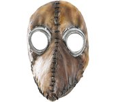 Ghoulish Productions - Máscara de Plague Doctor Marrón, Línea Gas y Steampunk, Accesorio de Látex resistente, pintada a mano, Halloween, Desfile de Carnaval, Fiesta de Disfraces, Talla única adulto.