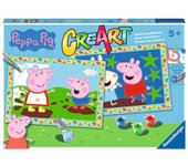 Ravensburger CreArt Peppa Pig Kit de pintura por números