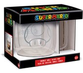 Taza de cristal de doble pared de 290 ml de Super Mario