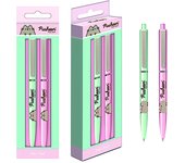Pusheen Juego de 2 bolígrafos (diseño botánico), Producto Oficial
