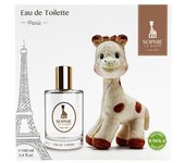 Caja Regalo Sophie la girafe Eau de Toilette 100 ml + Peluche | WLP-33166 | Perfume Infantil y Juguete de Peluche Suave | Ideal para Bebés | EAN 3701392053205