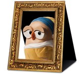 Figura coleccionable goofi la joven de la perla