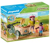 PLAYMOBIL Country 71306 Cargo Bike,un Transporte práctico y Respetuoso con el Medio Ambiente para emocionantes Aventuras, Juguetes para niños a Partir de 4 años