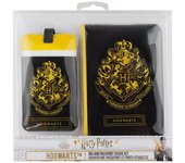 Cinereplicas Harry Potter - Etiqueta de equipaje y funda pasaporte Hogwarts - Licencia Oficial
