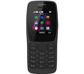 110 16NKLB01A11 Teléfono móvil Dual SIM Negro 1 pieza(s)