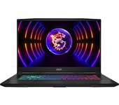 MSI Katana 17 B12VGK-078XDE Intel® Core™ i7 i7-12650H Portátil 43,9 cm (17.3 pulgadas pulgadas) Full HD 16 GB DDR5-SDRAM 512 GB SSD NVIDIA GeForce RTX 4070 Wi-Fi 6 (802.11ax) FreeDOS Negro