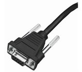 Honeywell CBL-000-300-S00 cable de serie Negro 3 m RS232 DB9