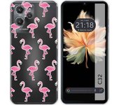Funda Silicona Oukitel C32 Flamenco