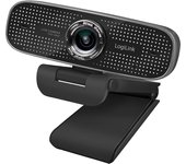 LogiLink UA0378 cámara web 2 MP 1920 x 1080 Pixeles USB 2.0 Negro