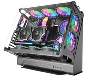 Mars Gaming MCB Negro Caja PC Gaming ATX XL Edición Custom Premium Estructura Modular Doble Cámara