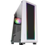 Mars Gaming MC-ART Blanco Caja PC Gaming ATX Doble Cristal Templado Dibujable ARGB 12 Modos Ventilad