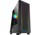 Mars Gaming MC-ART Negro Caja PC Gaming ATX Doble Cristal Templado Dibujable ARGB 12 Modos Ventilado