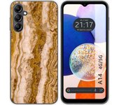 Funda Silicona Samsung Galaxy A14 4G / 5G Mármol 10
