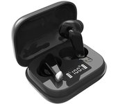 Auriculares Stereo Bluetooth Dual Pod Earbuds COOL URBAN Lcd Negro