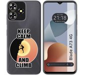 Funda Silicona Zte Blade A73 4G Hombre Escalada