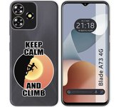 Funda Silicona Zte Blade A73 4G Mujer Escalada