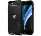 Spigen Rugged Armor funda para teléfono móvil 11,9 cm (4.7 pulgadas pulgadas) Negro