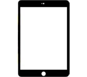 Cristal templado protector Protector oleofóbico para iPad mini de 7.9 pulgadas Negro