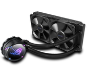 ROG Strix LC II 240 Refrigeración Líquida 120 mm 4 Clavijas PWM 2 Ventiladores Negro