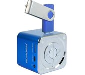 MUSICMAN MINI SOUNDSTATION Mini Altavoz Portátil con Reproductor de MP3 Integrado, Puerto USB y Ranu