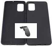 Kit de soporte magnético L CAR de conducción segura + cubierta de silicona líquida