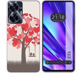 Funda Silicona Realme C55 Pajaritos