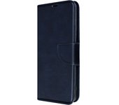Funda para Motorola Moto G72 Tarjetero y Soporte Vídeo + Correa Azul