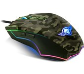 Spirit of Gamer Elite-M50 ratón Ambidextro USB tipo A Óptico 4000 DPI