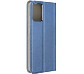 Funda con cierre para Motorola Edge 30 Neo Solapa Magnética y Tarjyero Azul