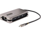 StarTech.com Adaptador Multipuertos USB-C - HDMI 2.0b 4K 60Hz - HDR - Hub USB 3.2 Gen 2 10Gbps (2xUS