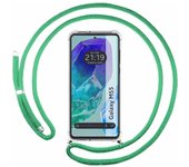 Funda Colgante Samsung Galaxy M55 5G Verde Agua