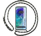 Funda Colgante Samsung Galaxy M55 5G Verde / Dorado
