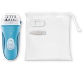 CALOR EP8030C0 Depiladora eléctrica Wet & Dry SKIN RESPECT - 24 pinzas - Azul