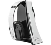 Cascos audio Amplificador Senior Plegable de Largo Alcance Plateado